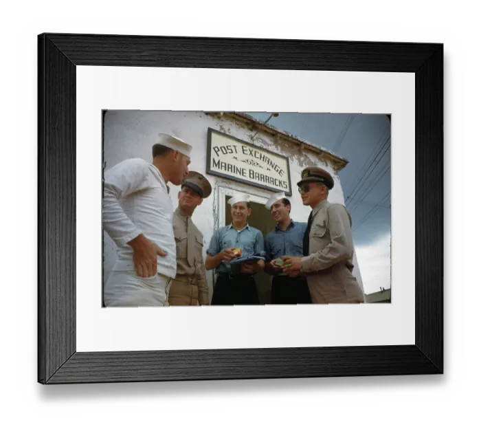 Framed Print : U.S. Navel Air Base in Bermuda Framed Print : U.S. Navel Air Base in Bermuda
