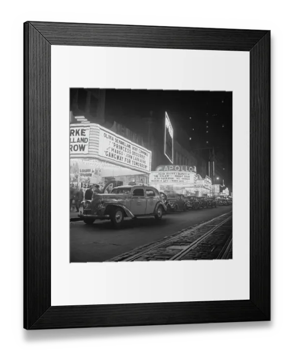 Framed Print : West 42nd Street Framed Print : West 42nd Street