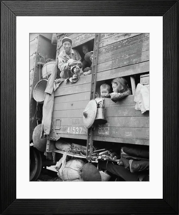 Framed Print : Wartime China