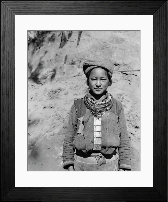 Framed Print : Young Woman In China Framed Print : Young Woman In China