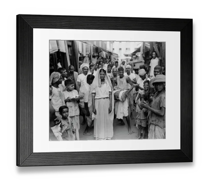 Framed Print : Hindus In China Framed Print : Hindus In China