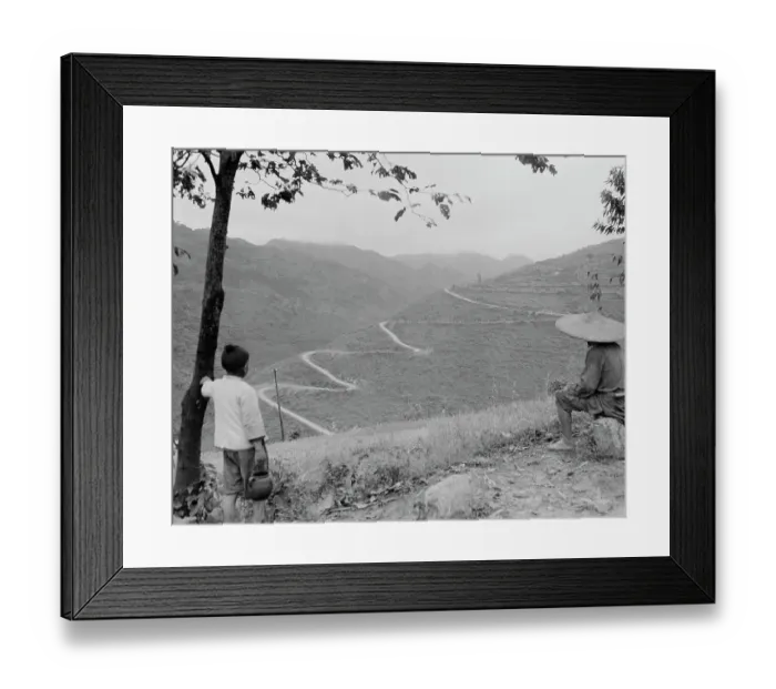 Framed Print : A Road In China Framed Print : A Road In China