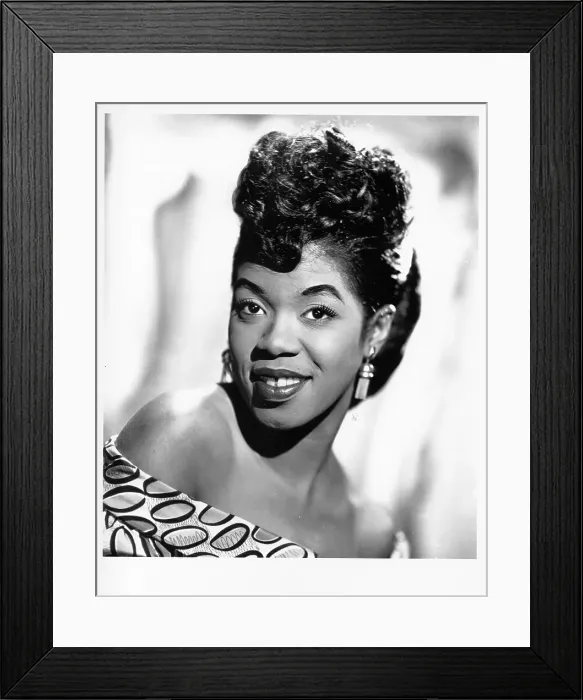 Framed Print : Sarah Vaughan Framed Print : Sarah Vaughan