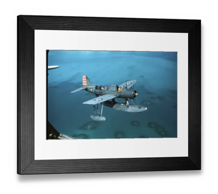Framed Print : U.S. Navel Air Base in Bermuda