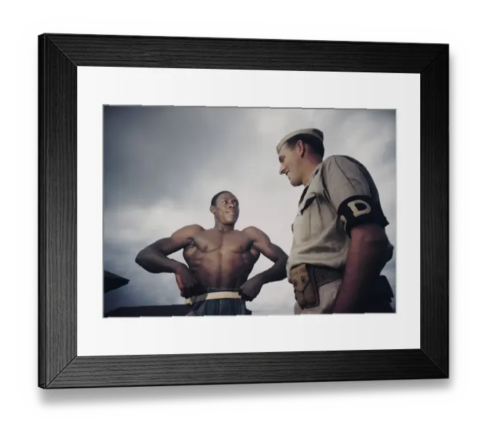 Framed Print : BRITISH ARMY GOLD COAST IN GHANA Framed Print : BRITISH ARMY GOLD COAST IN GHANA
