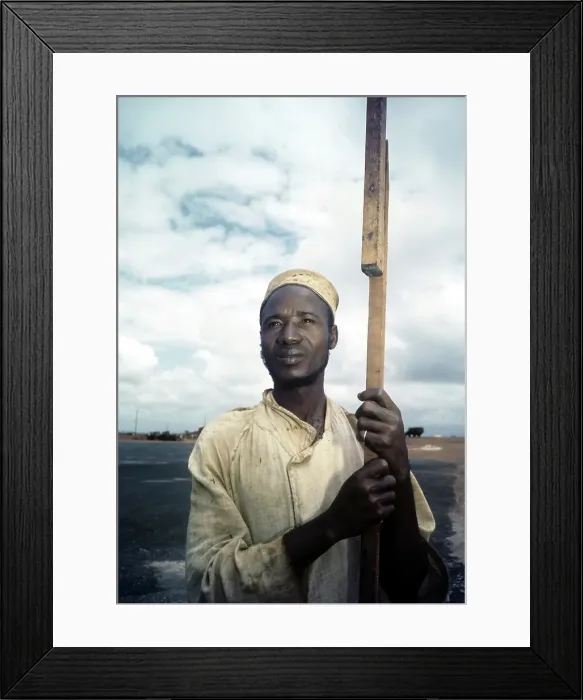 Framed Print : TRIBESMEN IN GHANA Framed Print : TRIBESMEN IN GHANA