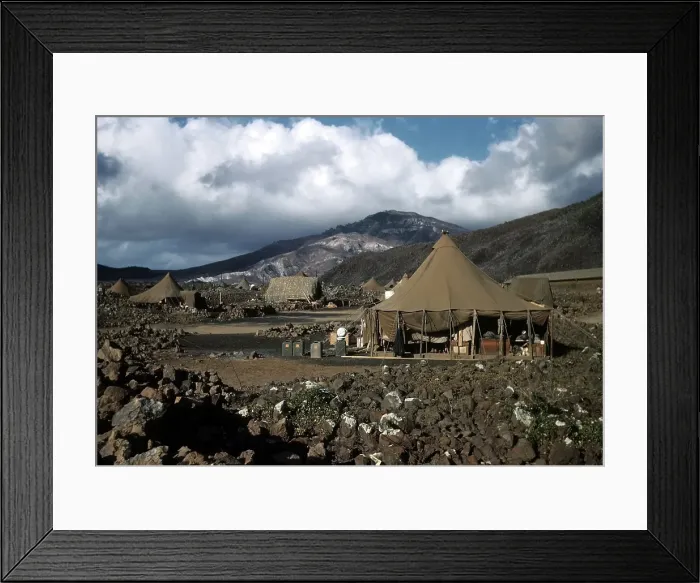 Framed Print : U.S. AIRFORCE BASE ON ASCENSION ISLAND Framed Print : U.S. AIRFORCE BASE ON ASCENSION ISLAND