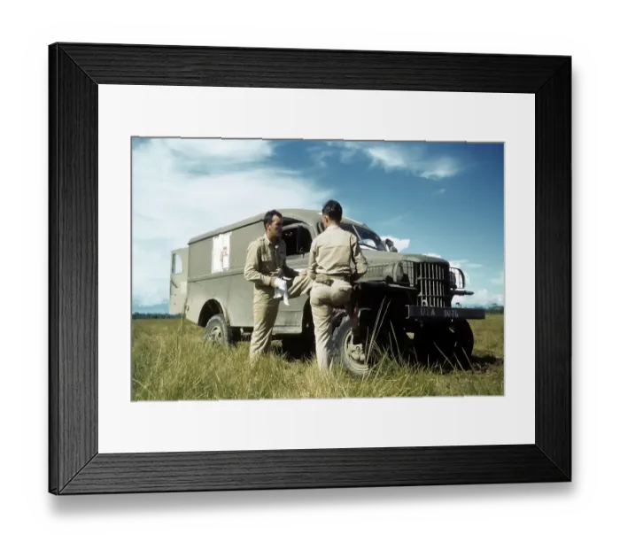 Framed Print : US ARMY BASE IN DINJAN, INDIA Framed Print : US ARMY BASE IN DINJAN, INDIA