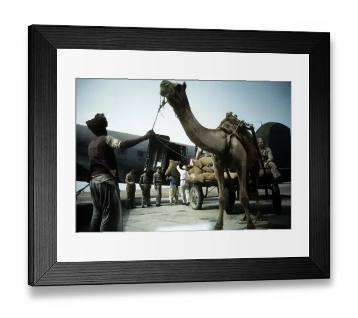 Framed Print : U.S. AIR FORCE BASE IN KARACHI, INDIA Framed Print : U.S. AIR FORCE BASE IN KARACHI, INDIA