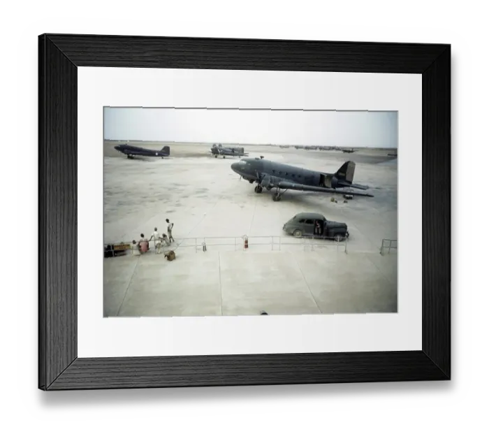 Framed Print : U.S. AIR FORCE BASE IN KARACHI, INDIA Framed Print : U.S. AIR FORCE BASE IN KARACHI, INDIA