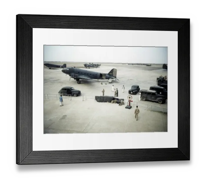 Framed Print : U.S. AIR FORCE BASE IN KARACHI, INDIA Framed Print : U.S. AIR FORCE BASE IN KARACHI, INDIA