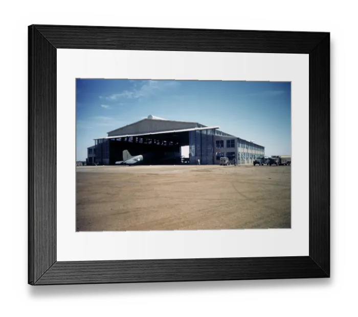 Framed Print : U.S. ARMY AIRFORCE / ROYAL AIRFORCE BASE IN KHARTOUM, SUDAN Framed Print : U.S. ARMY AIRFORCE / ROYAL AIRFORCE BASE IN KHARTOUM, SUDAN