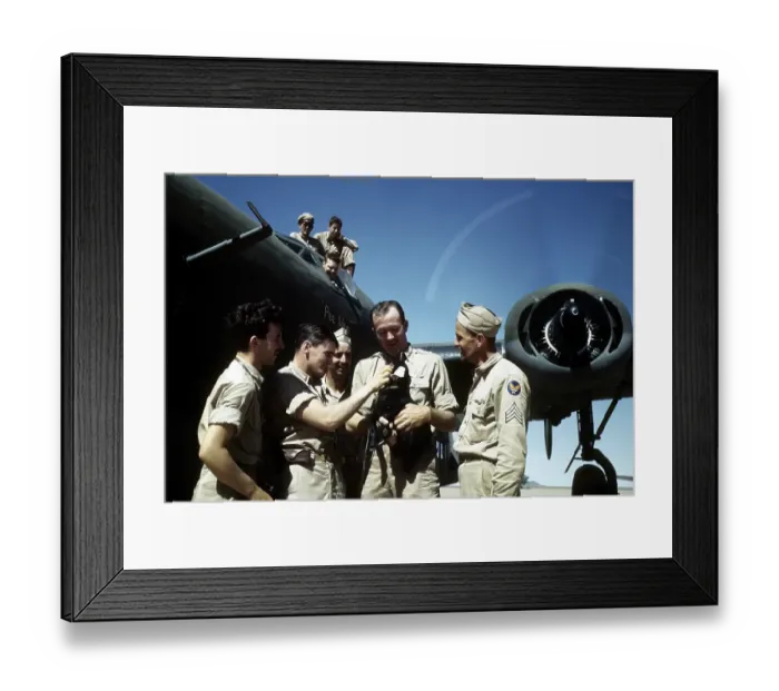 Framed Print : U.S. ARMY AIRFORCE / ROYAL AIRFORCE BASE IN KHARTOUM, SUDAN Framed Print : U.S. ARMY AIRFORCE / ROYAL AIRFORCE BASE IN KHARTOUM, SUDAN
