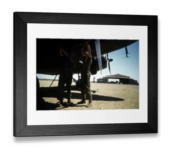 Framed Print : U.S. ARMY AIRFORCE / ROYAL AIRFORCE BASE IN KHARTOUM, SUDAN Framed Print : U.S. ARMY AIRFORCE / ROYAL AIRFORCE BASE IN KHARTOUM, SUDAN