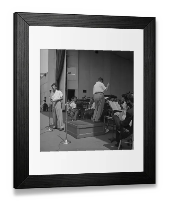 Framed Print : Soundcheck At Lewisohn Stadium Framed Print : Soundcheck At Lewisohn Stadium
