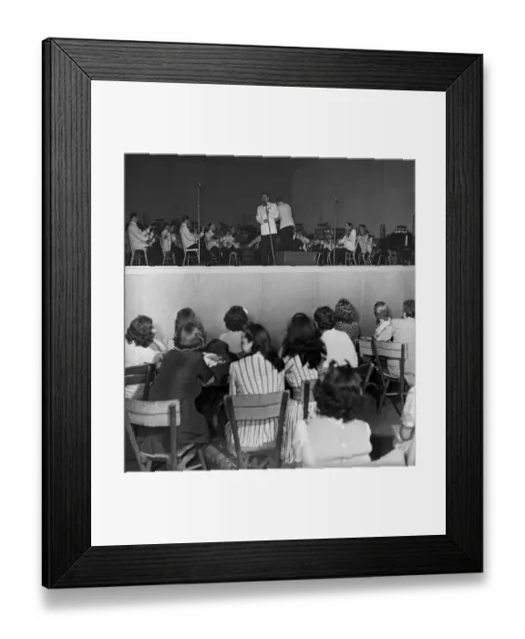 Framed Print : Performing At Lewisohn Stadium Framed Print : Performing At Lewisohn Stadium