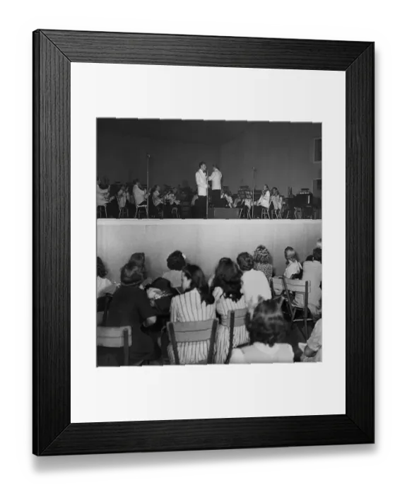 Framed Print : Performing At Lewisohn Stadium Framed Print : Performing At Lewisohn Stadium