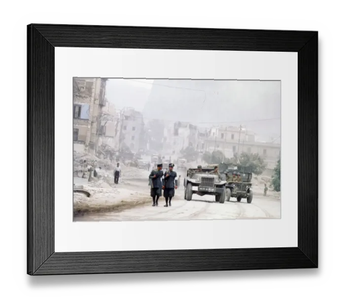 Framed Print : Allied Invasion of Sicily Framed Print : Allied Invasion of Sicily