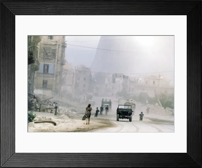 Framed Print : Allied Invasion of Sicily Framed Print : Allied Invasion of Sicily