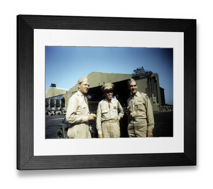 Framed Print : U.S. BASE IN ALGIERS, ALGERIA Framed Print : U.S. BASE IN ALGIERS, ALGERIA