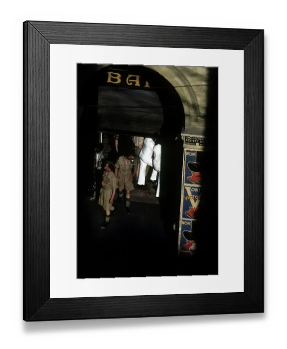 Framed Print : U.S. BASE IN ALGIERS, ALGERIA