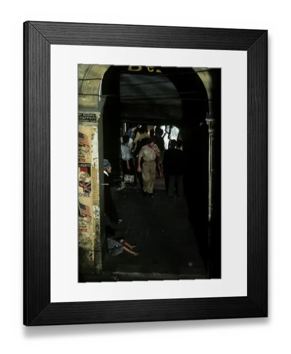 Framed Print : U.S. BASE IN ALGIERS, ALGERIA Framed Print : U.S. BASE IN ALGIERS, ALGERIA
