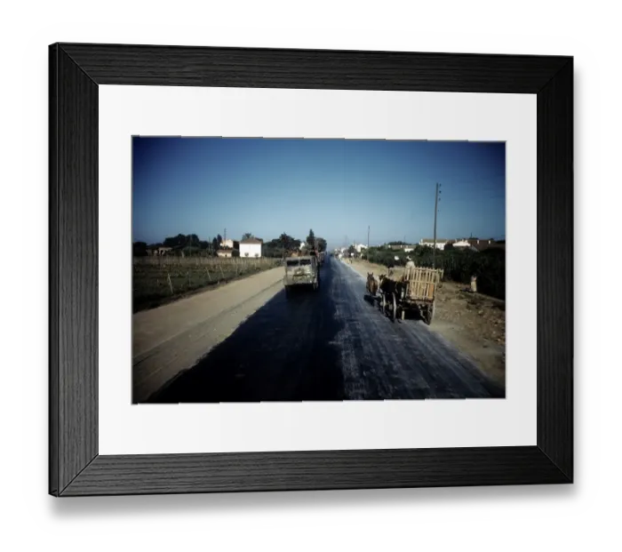 Framed Print : U.S. BASE IN ALGIERS, ALGERIA Framed Print : U.S. BASE IN ALGIERS, ALGERIA