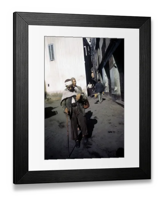 Framed Print : THE CASBAH OF ALGIERS Framed Print : THE CASBAH OF ALGIERS