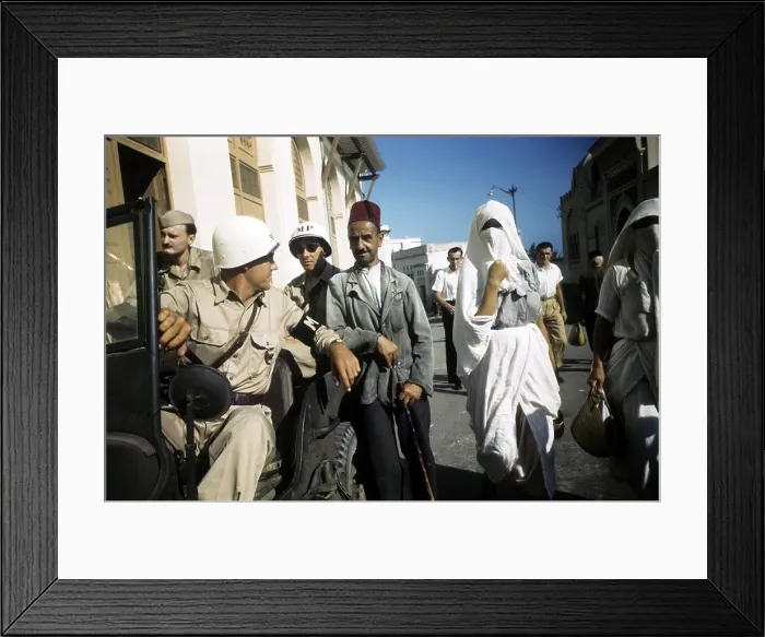 Framed Print : THE CASBAH OF ALGIERS Framed Print : THE CASBAH OF ALGIERS