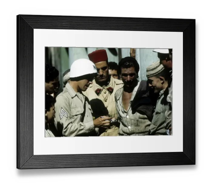 Framed Print : THE CASBAH OF ALGIERS Framed Print : THE CASBAH OF ALGIERS