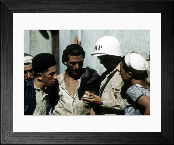 Framed Print : THE CASBAH OF ALGIERS Framed Print : THE CASBAH OF ALGIERS