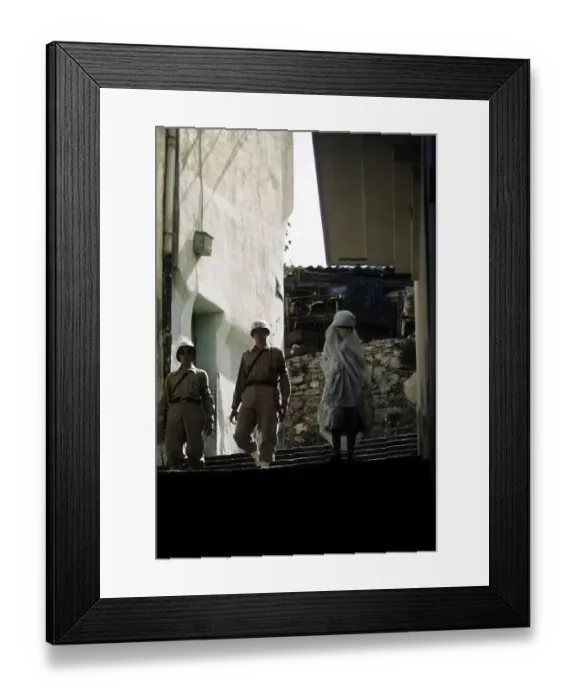 Framed Print : THE CASBAH OF ALGIERS Framed Print : THE CASBAH OF ALGIERS
