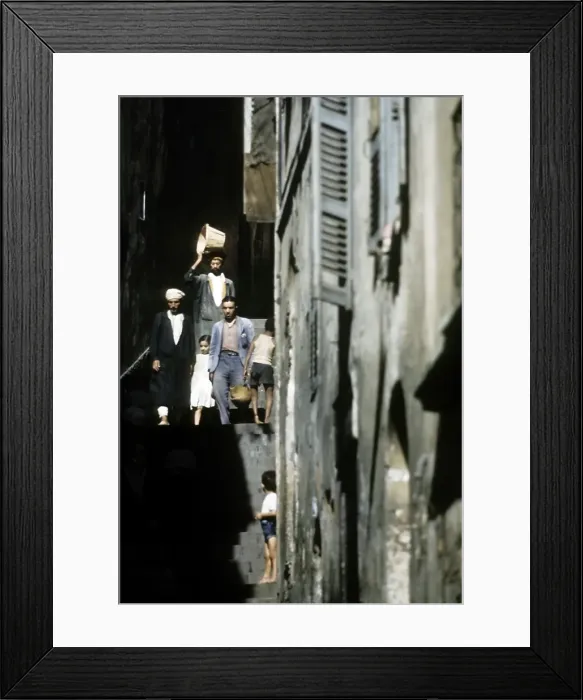 Framed Print : THE CASBAH OF ALGIERS Framed Print : THE CASBAH OF ALGIERS