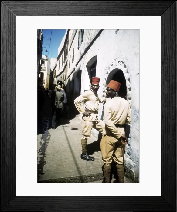 Framed Print : THE CASBAH OF ALGIERS Framed Print : THE CASBAH OF ALGIERS