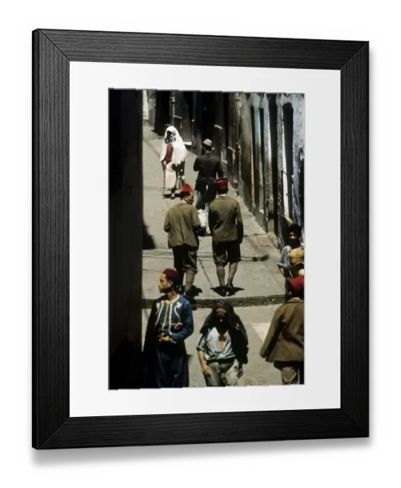 Framed Print : THE CASBAH OF ALGIERS Framed Print : THE CASBAH OF ALGIERS