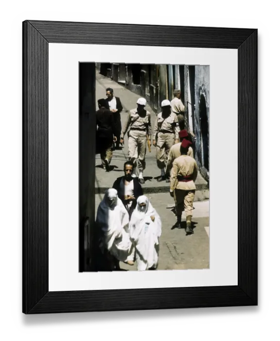 Framed Print : THE CASBAH OF ALGIERS Framed Print : THE CASBAH OF ALGIERS