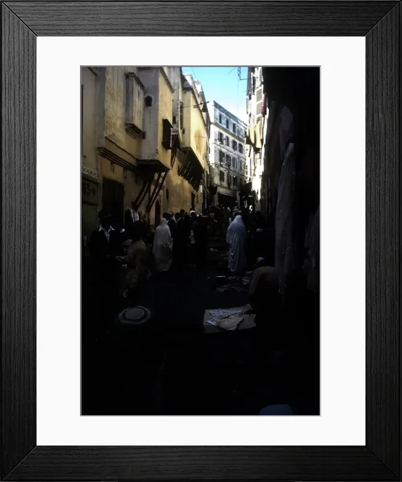 Framed Print : THE CASBAH OF ALGIERS Framed Print : THE CASBAH OF ALGIERS