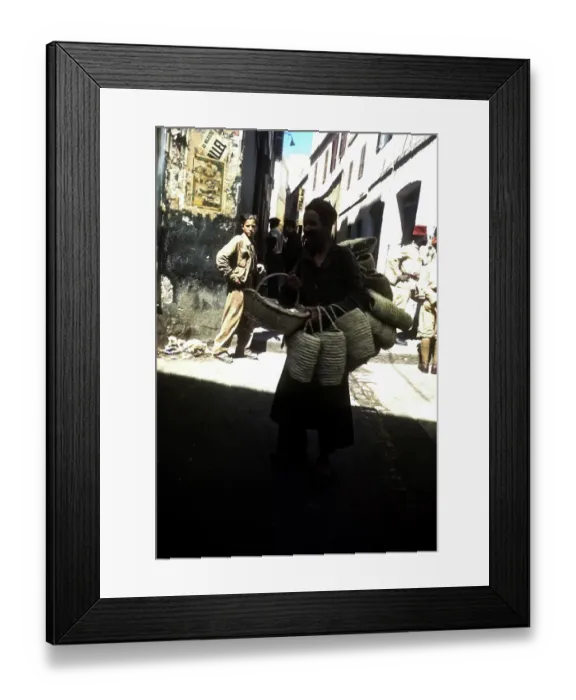 Framed Print : THE CASBAH OF ALGIERS
