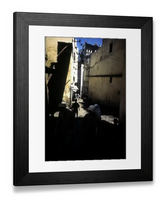 Framed Print : THE CASBAH OF ALGIERS Framed Print : THE CASBAH OF ALGIERS