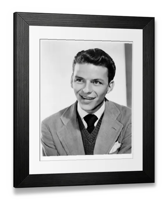 Framed Print : Sinatra Portrait