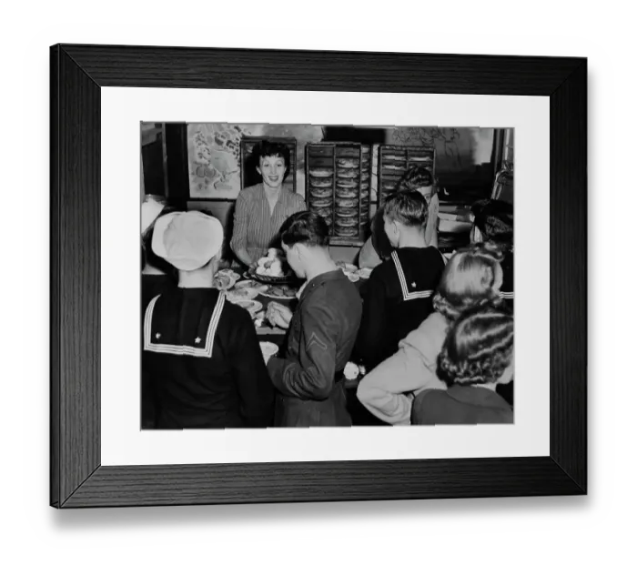 Framed Print : Hollywood Canteen Framed Print : Hollywood Canteen