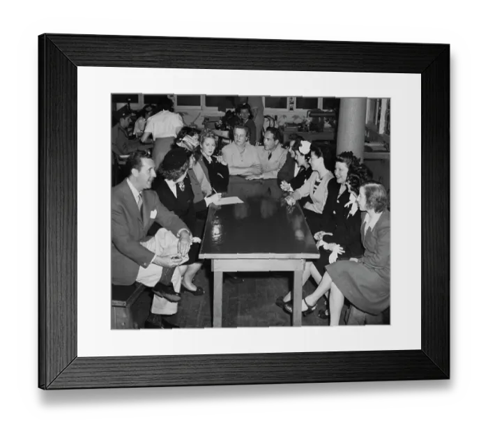 Framed Print : Hollywood Canteen Framed Print : Hollywood Canteen