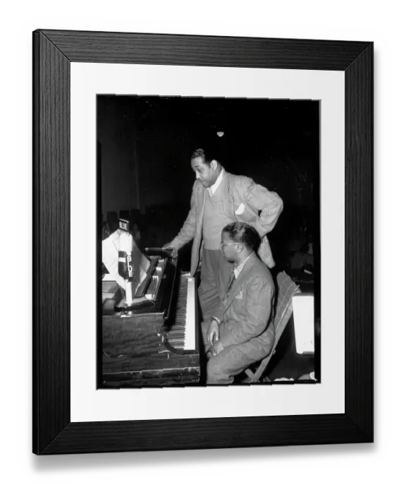 Framed Print : Duke Ellington & Billy Strayhorn Framed Print : Duke Ellington & Billy Strayhorn
