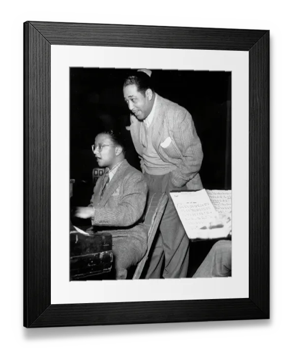 Framed Print : Recording Esquire Jump Framed Print : Recording Esquire Jump