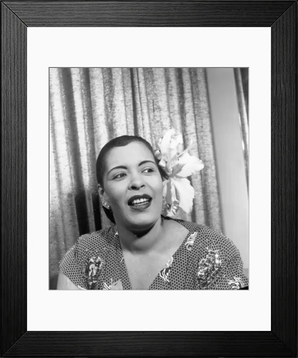 Framed Print : Billie Holiday Portrait Session Framed Print : Billie Holiday Portrait Session