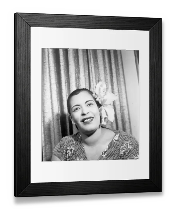 Framed Print : Billie Holiday Portrait Session Framed Print : Billie Holiday Portrait Session