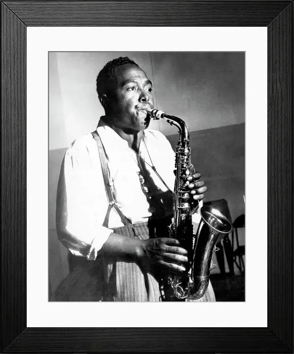 Framed Print : Charlie Parker Performing Framed Print : Charlie Parker Performing