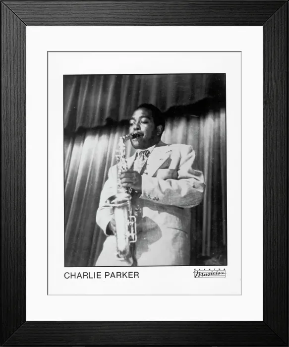 Framed Print : Charlie Parker Performing Framed Print : Charlie Parker Performing