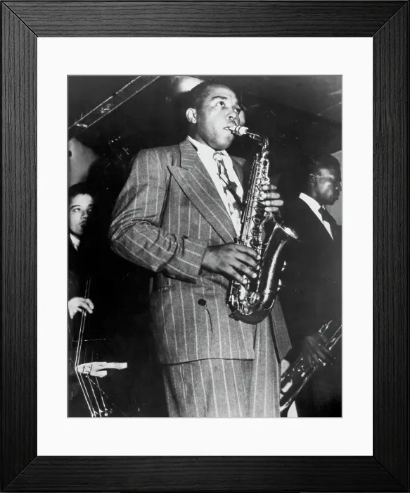 Framed Print : Charlie Parker Performing Framed Print : Charlie Parker Performing
