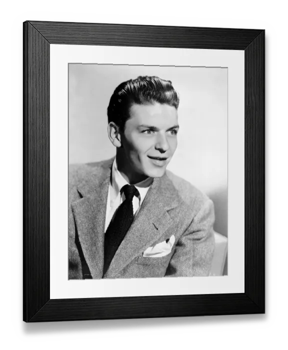Framed Print : Sinatra Portrait